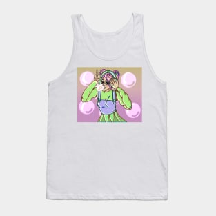 Bubblegum girl v2 Tank Top